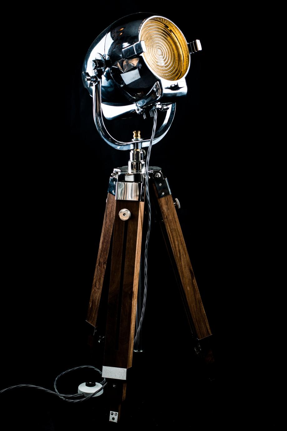 1950s Patt 123 vintage stage light full restored